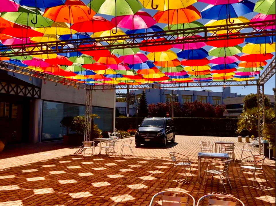 Allestimento per un grande evento